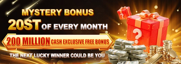 MAXWIN mysterious bonus promotion banner for online casino members featuring special rewards, exclusive games offers, and limited time bonus event
