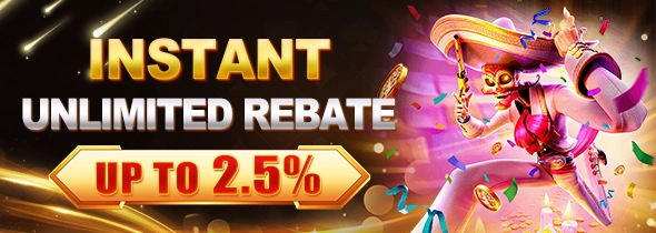MAXWIN instant unlimited rebate up to 2.5 percent promotion for active players with daily cashback rewards and online casino games benefits